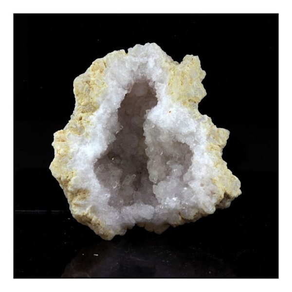 Sten og mineraler. Quartz geode. 168,20 øre. Doazit, Landes, Frankrig.