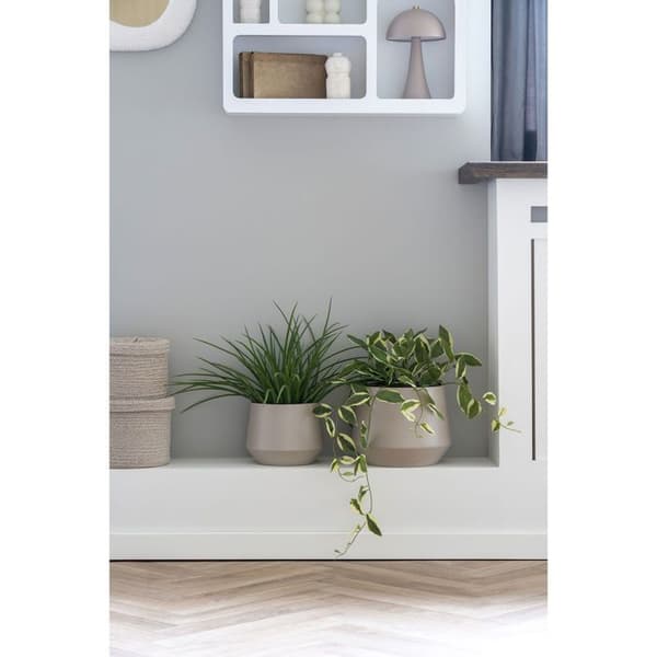 Kunstig plante grøn græs 45 cm Grön