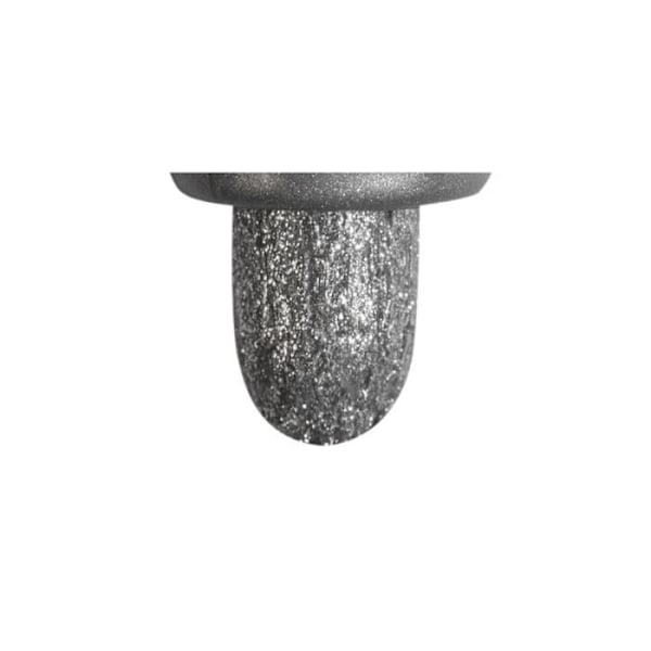 Dækkende tekstilmarkør, sølv, rund spids 2-4mm, med ventil