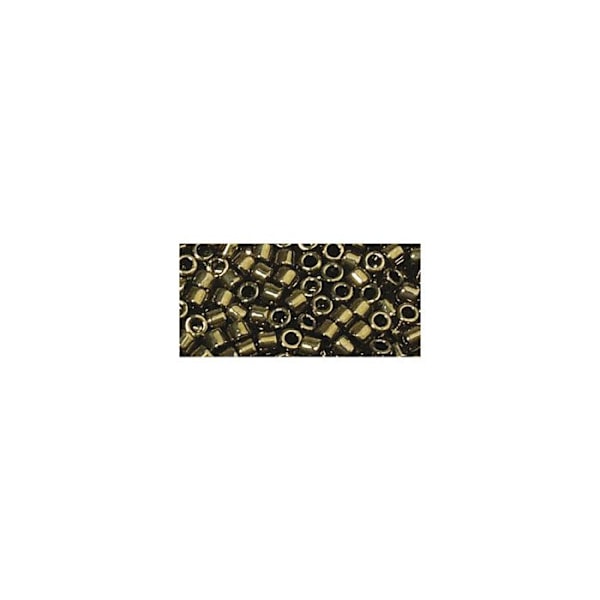 Perle Miyuki Delica 10/0 DBM22 Metallisk topas rökig Metallisk rökig topas