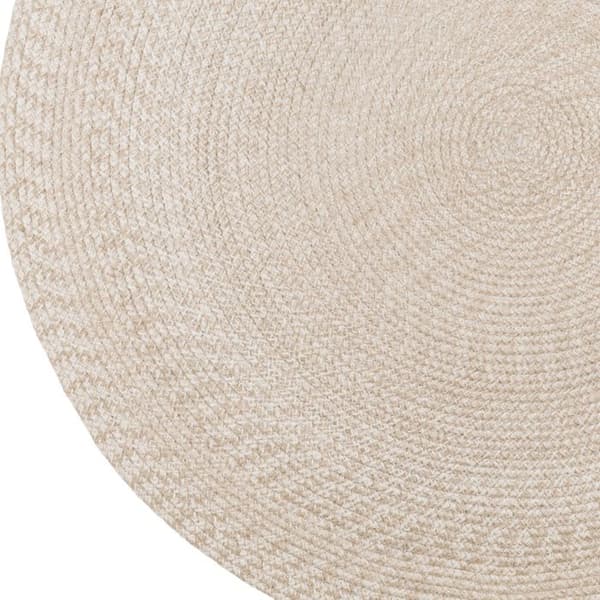 Rund matta 180 cm beige - CODDY beige