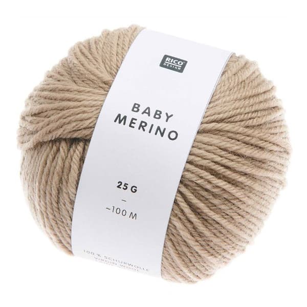 Merinouldkugle 100 m - Beige beige