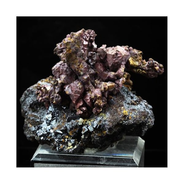 Sten og mineraler. Native kobber + Cuprit. 904,0 ct. Rubtsovskoe, Altai Krai, Rusland.