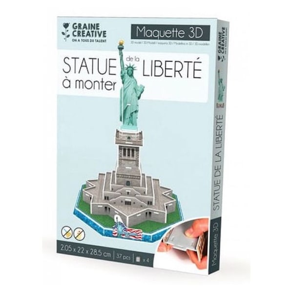puslespil maquette statue af Rosa