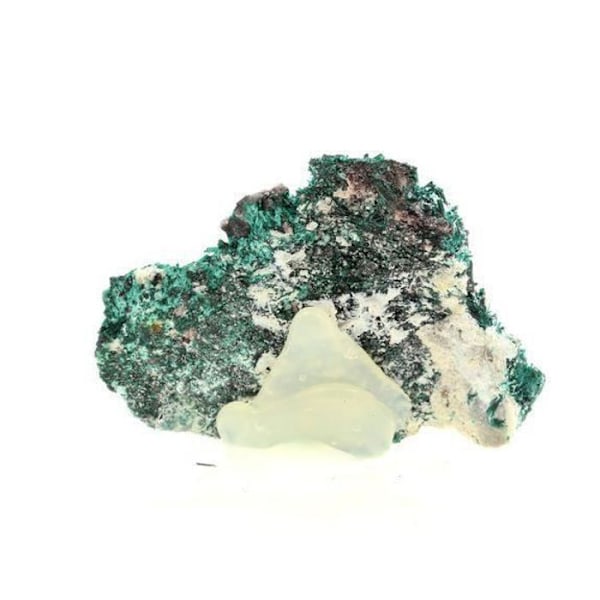 Stene og Mineraler - ABIJOUX - Brochantit - Grøn - 492,5 ct - Ægthedscertifikat
