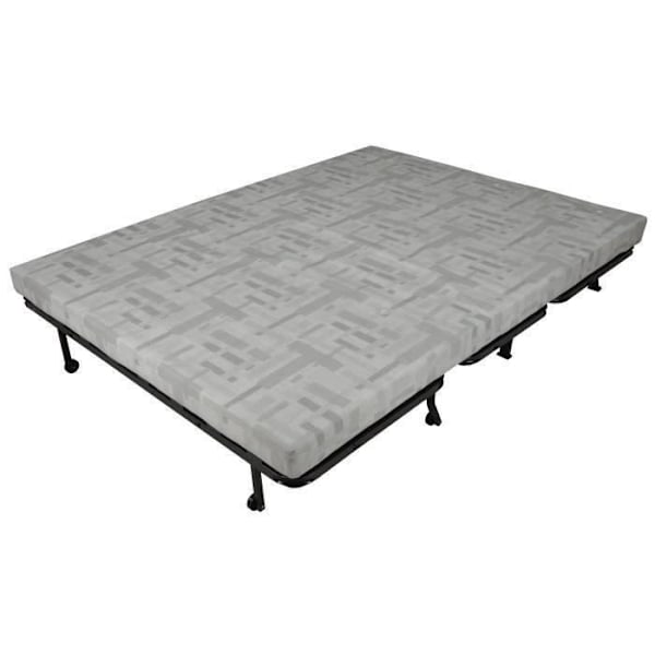 JOÉ 3-pers. BZ bænk - Navyblåt stof - Moderne - L 143 x P 97 cm marinblå