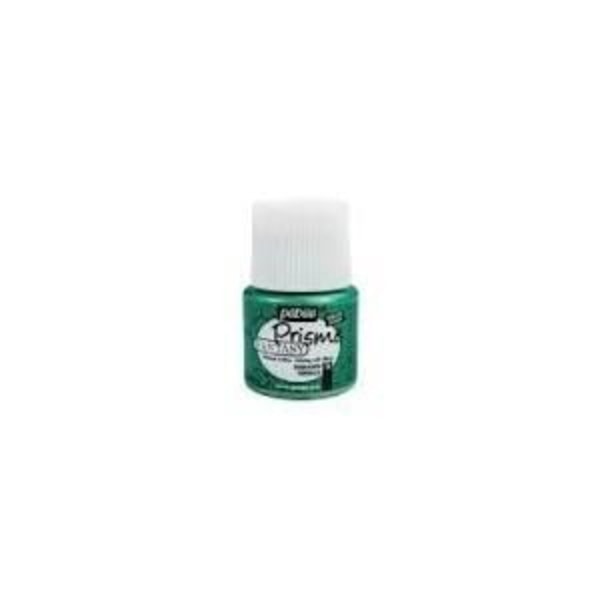Maalaus - Pébéo - Fantasy Prisme - Smaragdivihreä - 45 ml - Kiiltävä Smaragdgrøn