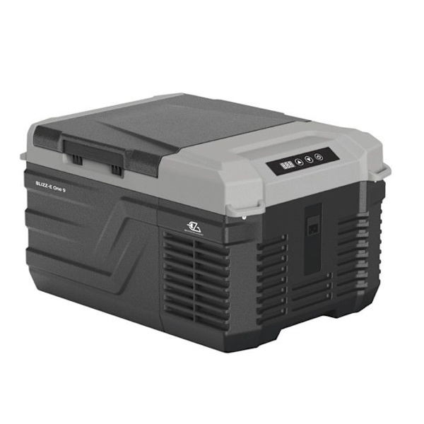Elektrisk køleboks - EZA - BLIZZ-E ONE - 12 volt / 24 volt V - 9L Svart grå