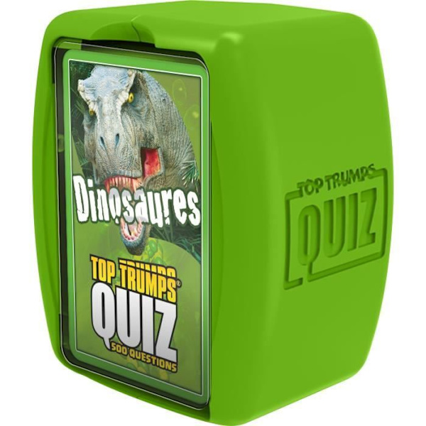 DINOSAURS QUIZ - Brädspel - VINNANDE RÖR Flerfärgad