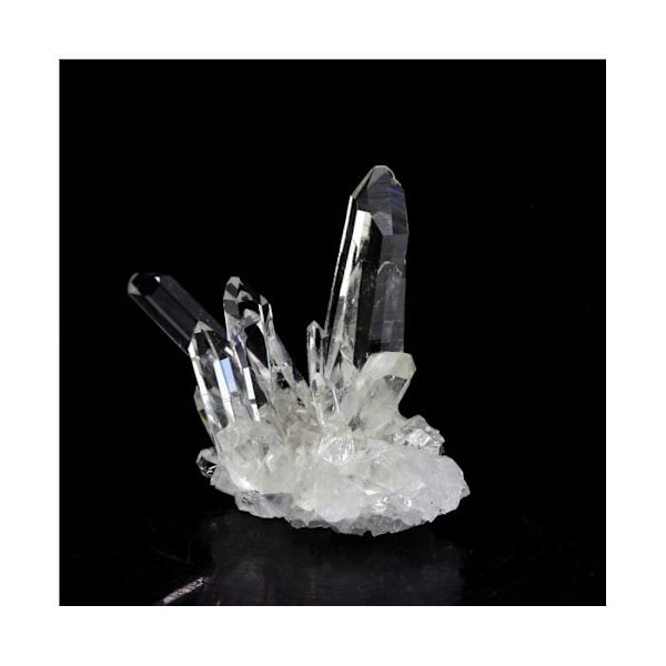 Kvarts - La Gardette - 61,5 ct - Ægthedscertifikat - 45x31x27 mm - Grå Transparent
