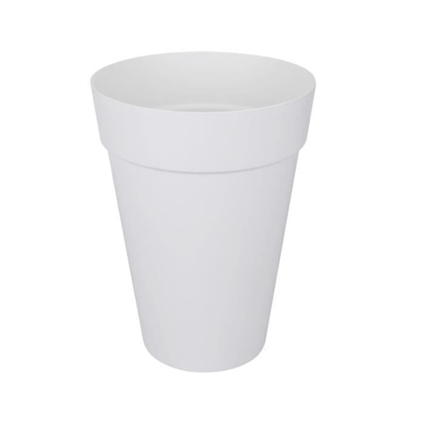 Elho Plast Urtepotte Rund Loft Urban Hvid Ø 34 x 45,6 cm 23 l