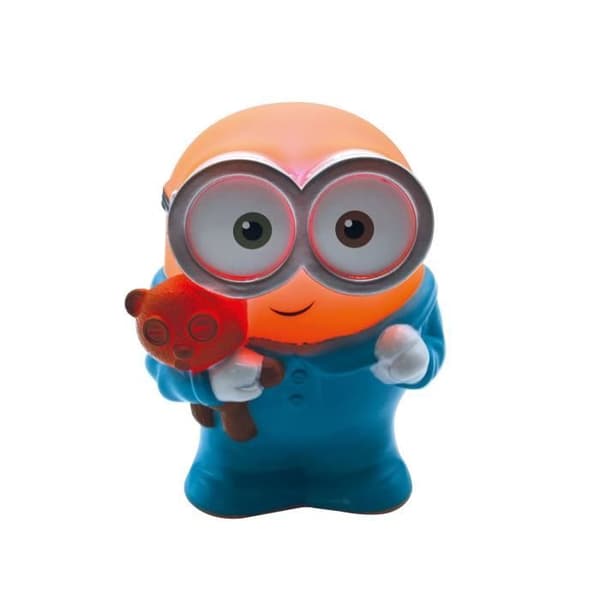 3D Natlys - LEXIBOOK - MINIONS - Energibesparende LED - Farveskift - Stødresistent Gul