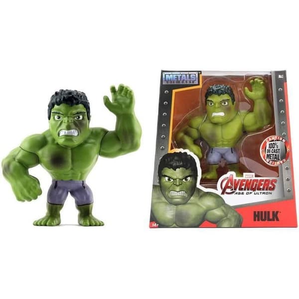 Metal Hulk figur 15cm - Marvel - Saml andre helte - Til børn fra 8 år og opefter
