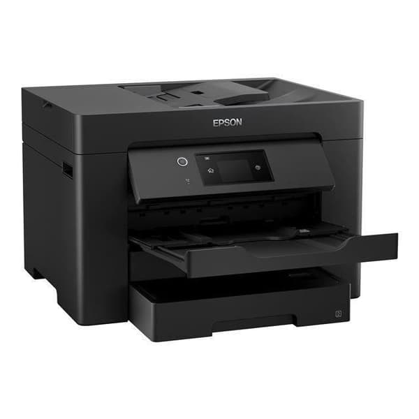 Monitoiminen tulostin - EPSON - WorkForce WF-7830DTW - Wi-Fi - Mustesuihku (väri) - Musta
