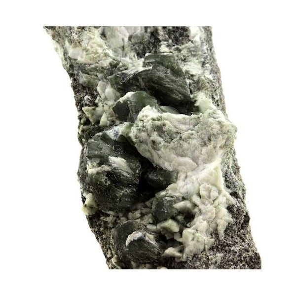 Sten og mineraler. Prehnite. 916,0 øre. La Combe de la Selle, Bourg d'Oisans, Frankrig.