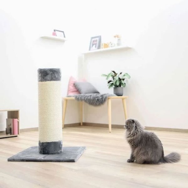 KERBL - Opal Ultra 80 cm harmaa raapimapylväs Grå og beige