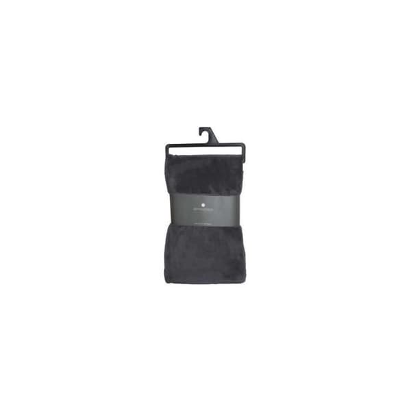 Plaider - PROMO LINGE - Polyester - 180x230cm - antracit antracit