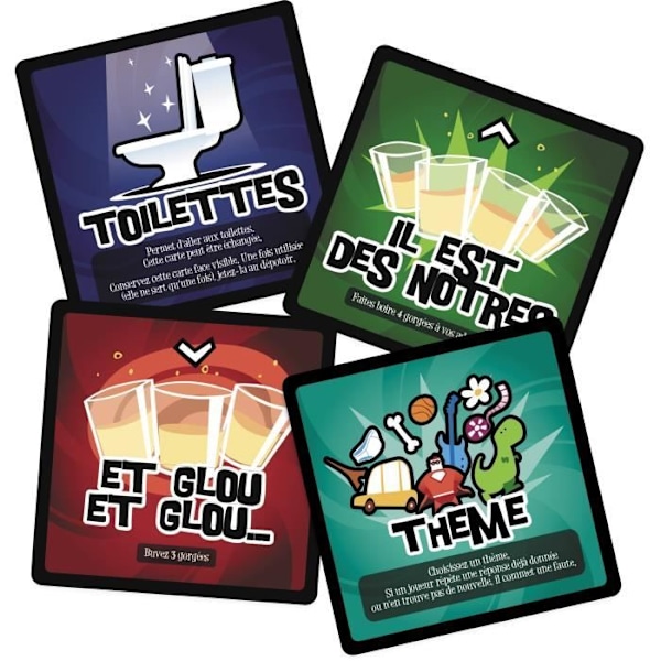 Happy Hour - Asmodee - Fra 14 år Flerfärgad