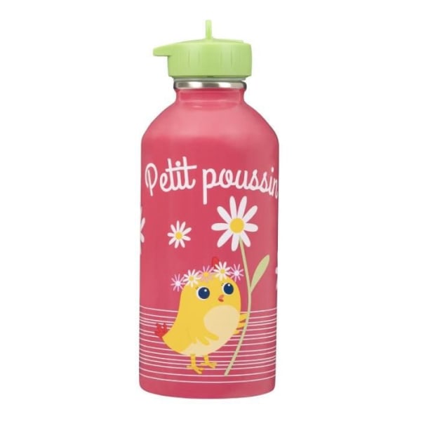 Barns vattenflaska i rostfritt stål - Little Chick - Draeger Paris