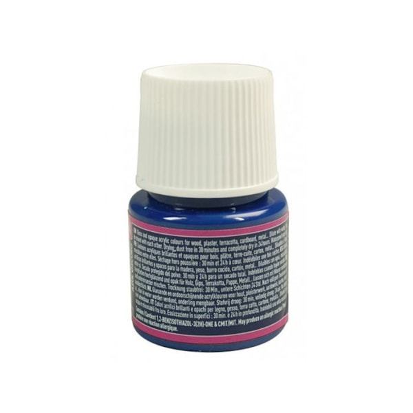 Akrylmaling - PEBEO - Deco - Blank - 45 ml - Mørkeblå Mörkblå