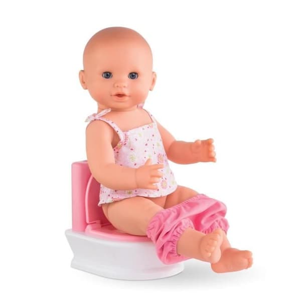 Corolle - Interaktive toiletter til dukker 30 og 36cm Hvid