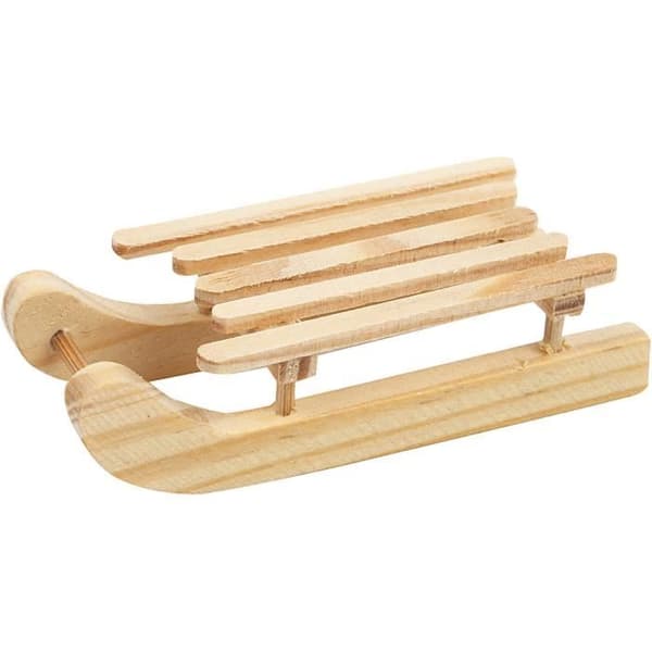 Luge - ref 564751 - Massivtræ - Beige - Udendørs - Barn