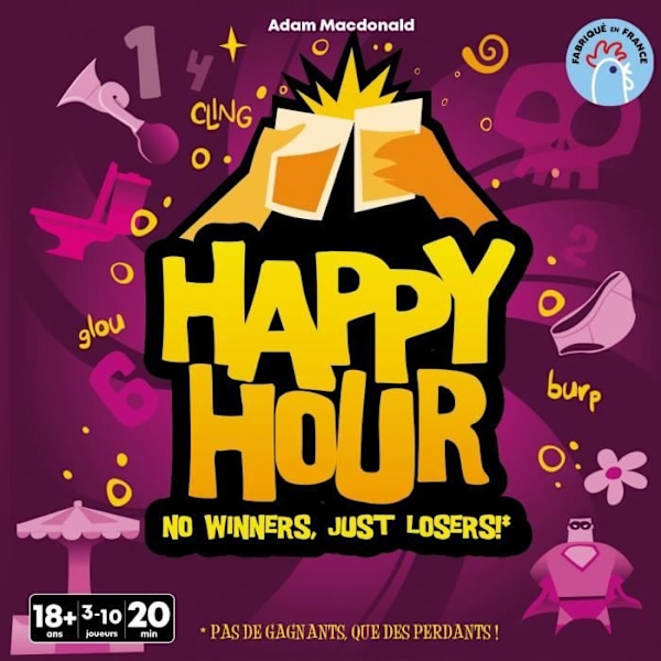 Happy Hour - Asmodee - Fra 14 år Flerfärgad