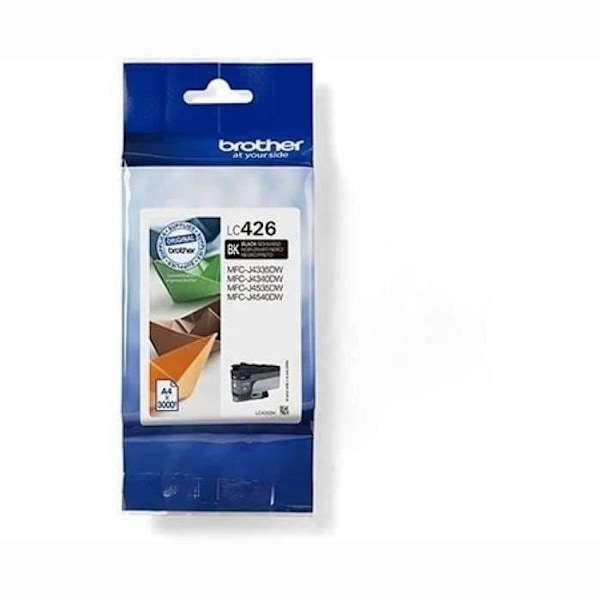 LC426BK blækpatron - BROTHER - sort standardkapacitet 3000 sider - til MFC-J4340DW, MFC-J4540DW og MFC-J4540DWXL