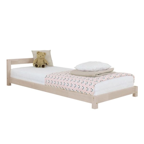 DRØMMENDE barneseng 140 x 200 beige Beige