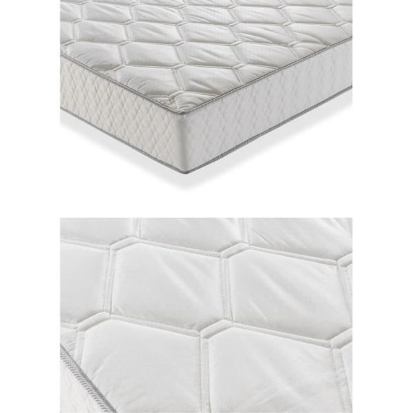 Jousipatja + jousisarja 90 x 190 - Paksuus 23 cm - Tasapainoinen mukavuus - DEKO DREAM Hyvyys