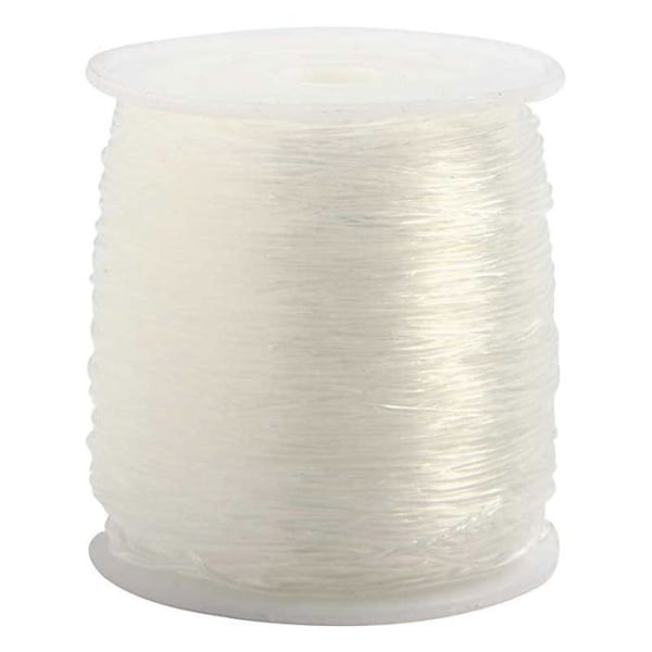 Läpinäkyvä elastinen kierre 0,8 mm x 100 m Transparent