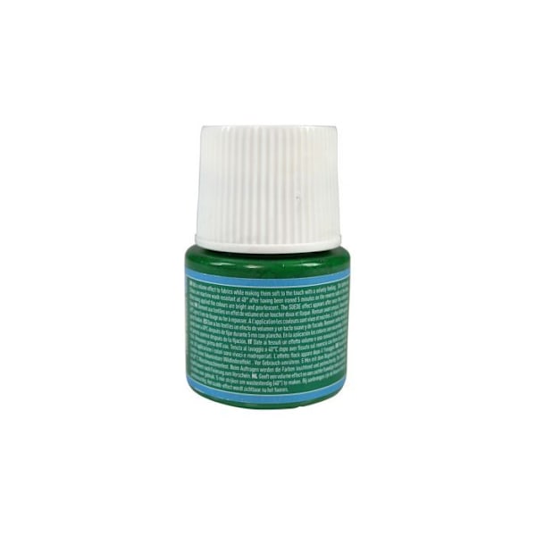 Kangasmaalaus - PéBéo - Sétacolor - Samettivaikutus - Vihreä - 45 ml Grön