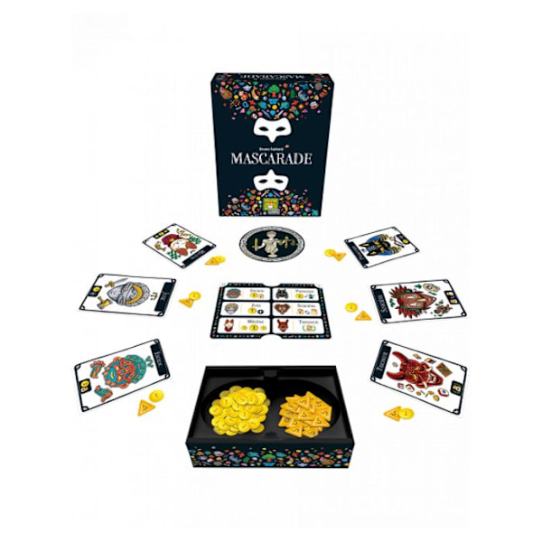 Strategispel - ASMODEE - Masquerade V2 - Barn - Blå - 7 år och uppåt Blå