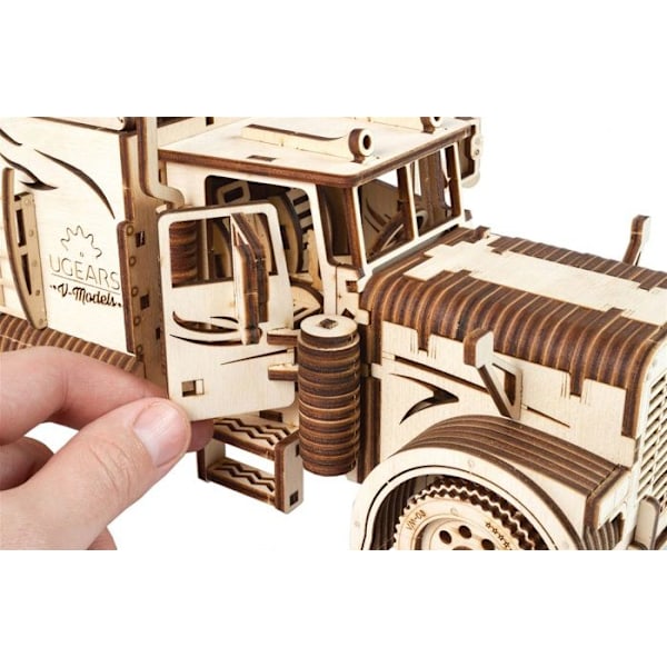 Träbil att bygga UGEARS VM-03 - Miniatyrmodell - Ekologisk - Brun - 541 stycken