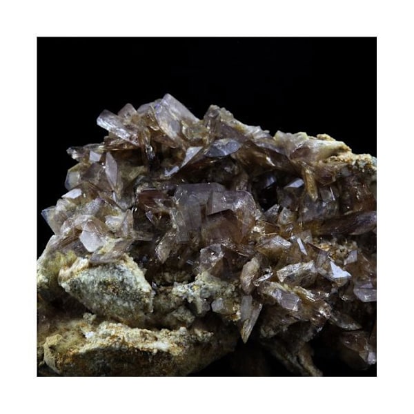 Sten og mineraler. Aksinitis. 136,5 øre. La Balme d'Auris, Bourg d'Oisans, Isère, Frankrig..