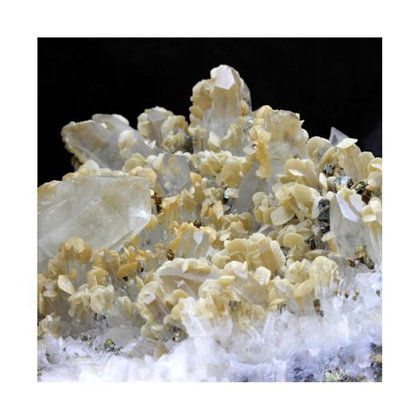 Quartz + Siderite + Chalcopyrite 1985,0 karat
