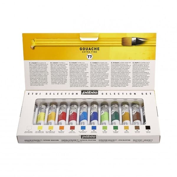 PÉBÉO GOUACHE MALING 1 ETUI SELEKTION 12 RØR…