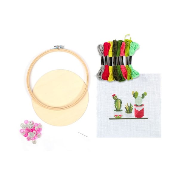 Broderi Kit Cactus
