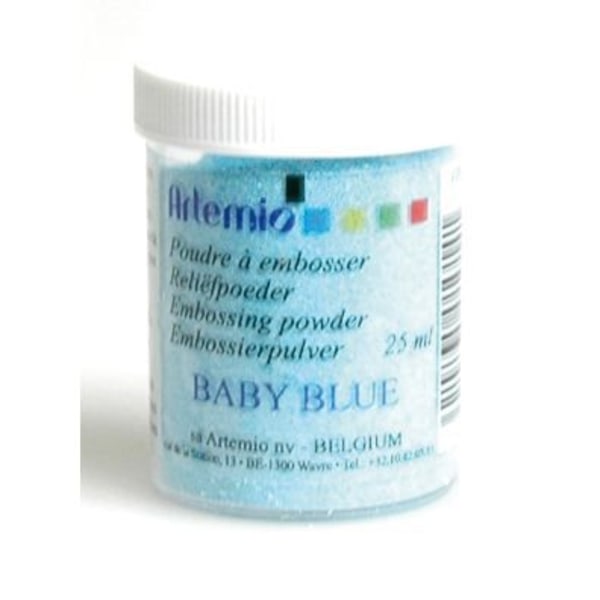 Relief embossing powder - Baby Blue - Artémio