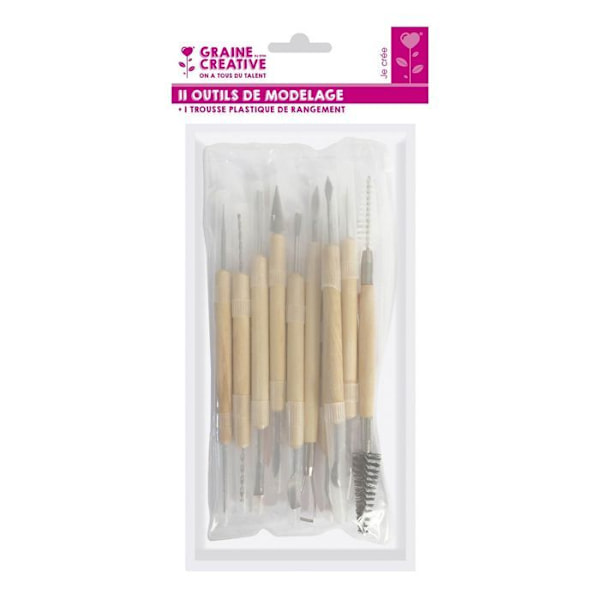 22 modelleringsverktyg Beige