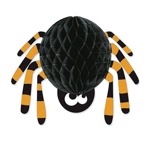 Sammensat edderkop til Halloween Svart, Orange