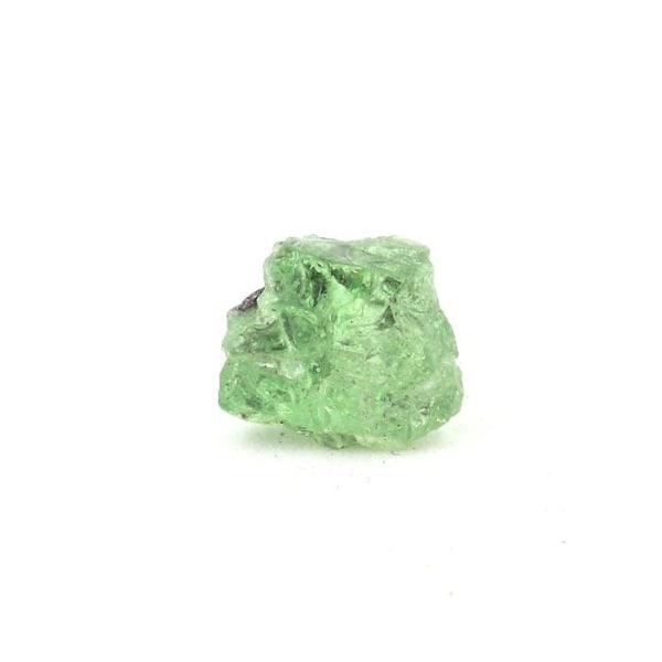 Sten og mineraler. Tsavorite granat. 3,33 øre. Manyara-regionen, Tanzania.