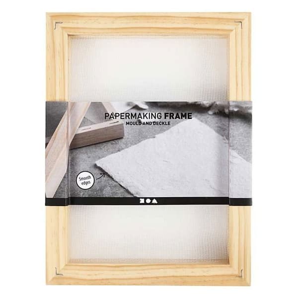 2 ramformar för att göra A5-papper - 23 x 17 x 2 cm brun