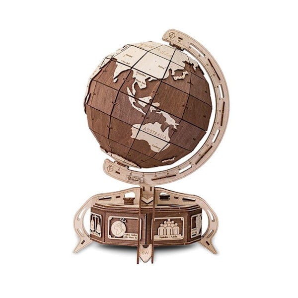 Eco Wood Art - Holz Modellbau The Globe brun Globe brun 393 stk Beige