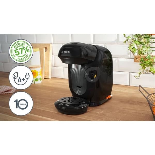 Multidrikks kaffemaskin - BOSCH - TASSIMO - T11 Sort stil - 1400 W Svart