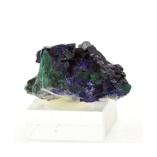 Azurit + Malachite 94,2 karat Flerfärgad
