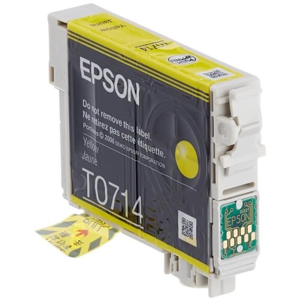 EPSON Multipack T0715 - Gepard - Sort, Cyan, Magenta, Gul (C13T07154012)