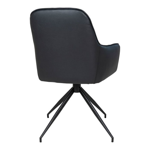 House Nordic Ava Swivel Matstol Svart Svart