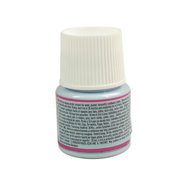 Akrylmaling - Pébéo - P.BO Déco - Himmelblå - Mat - 45ml Himmelsblå