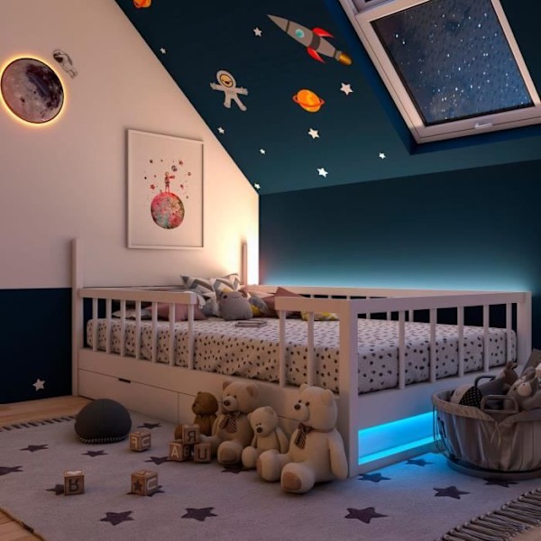 CALEX - Smart LED Strip 5M 24W 1200lm RGBCCT 2700-6500K + Fjärrkontroll Flerfärgad